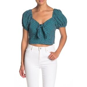 Band of Gypsies Santo Domingo Floral Crop Top